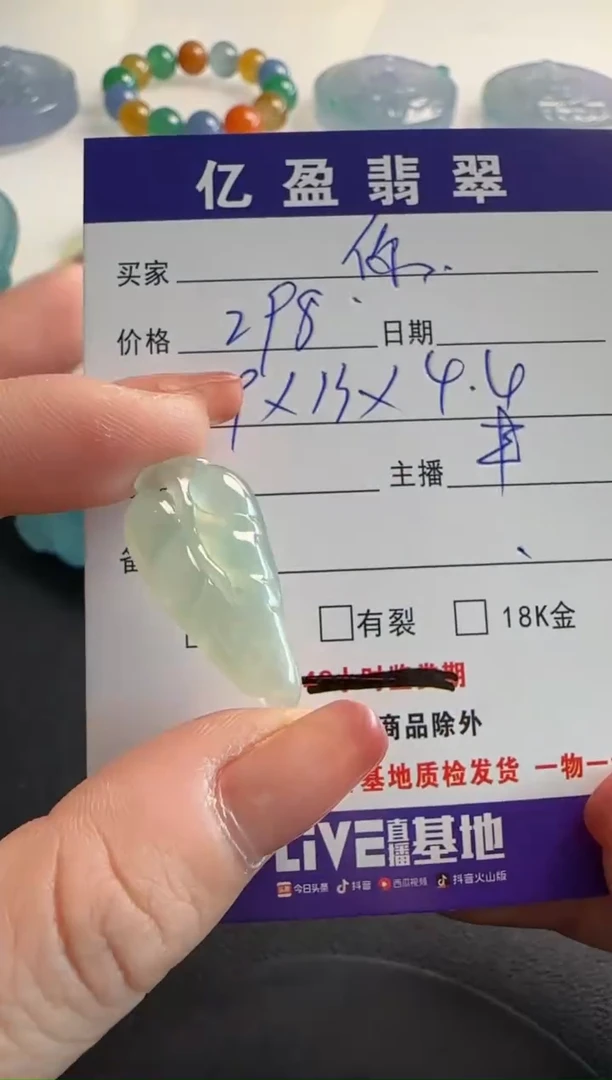 【闪购商品】翡翠颈饰未镶嵌0394912069
