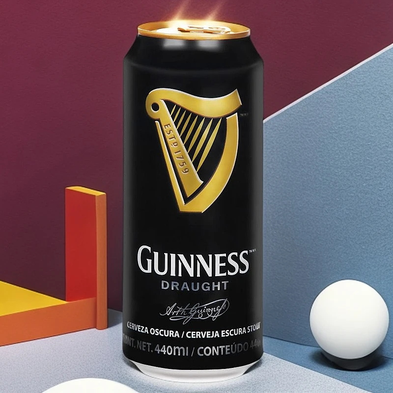 GUINNESS/健力士精酿4840ml(440ml*24罐)国产健力士啤酒同城送