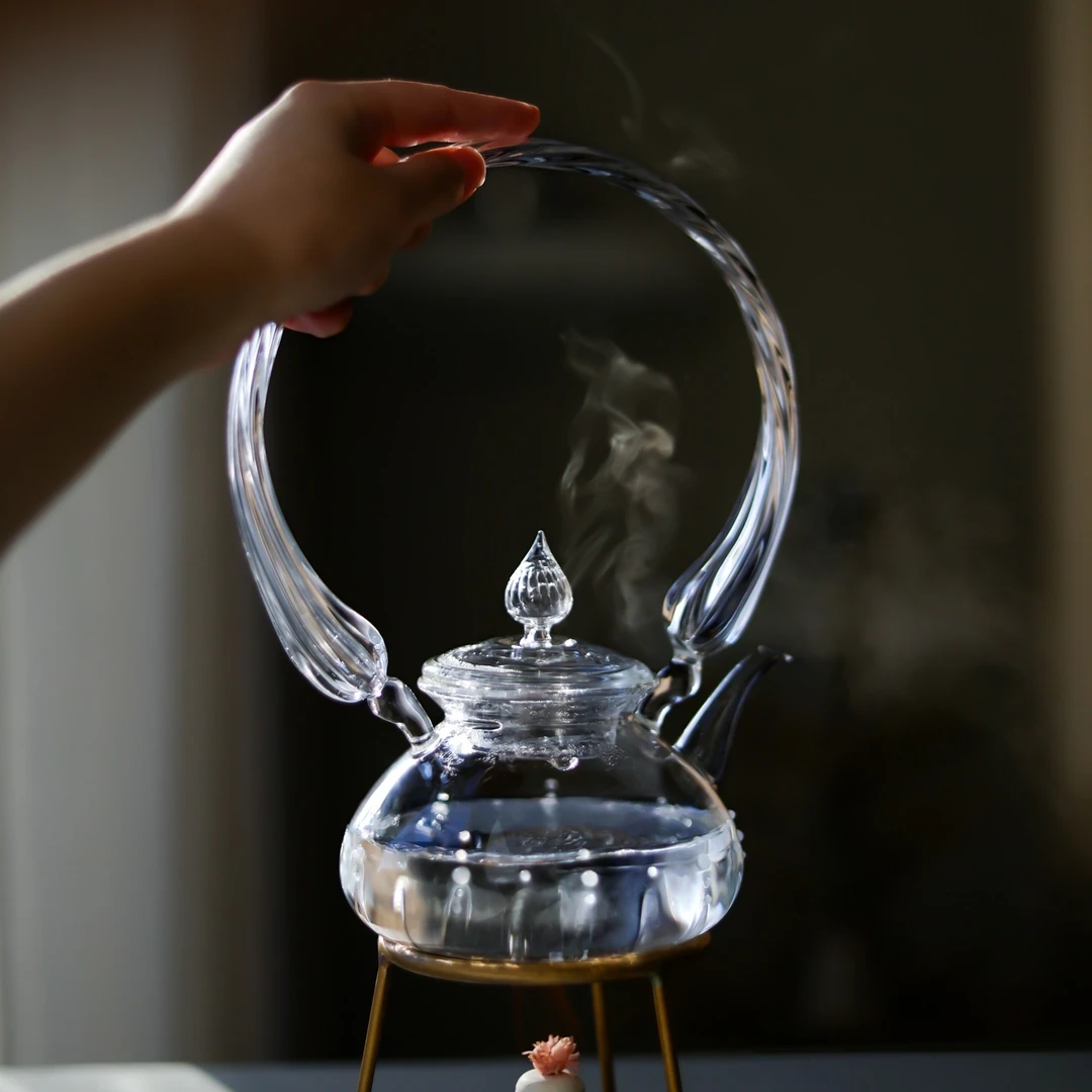 予御丨朝露 小烧水壶-S0002玻璃壶分茶器透明耐高温精美