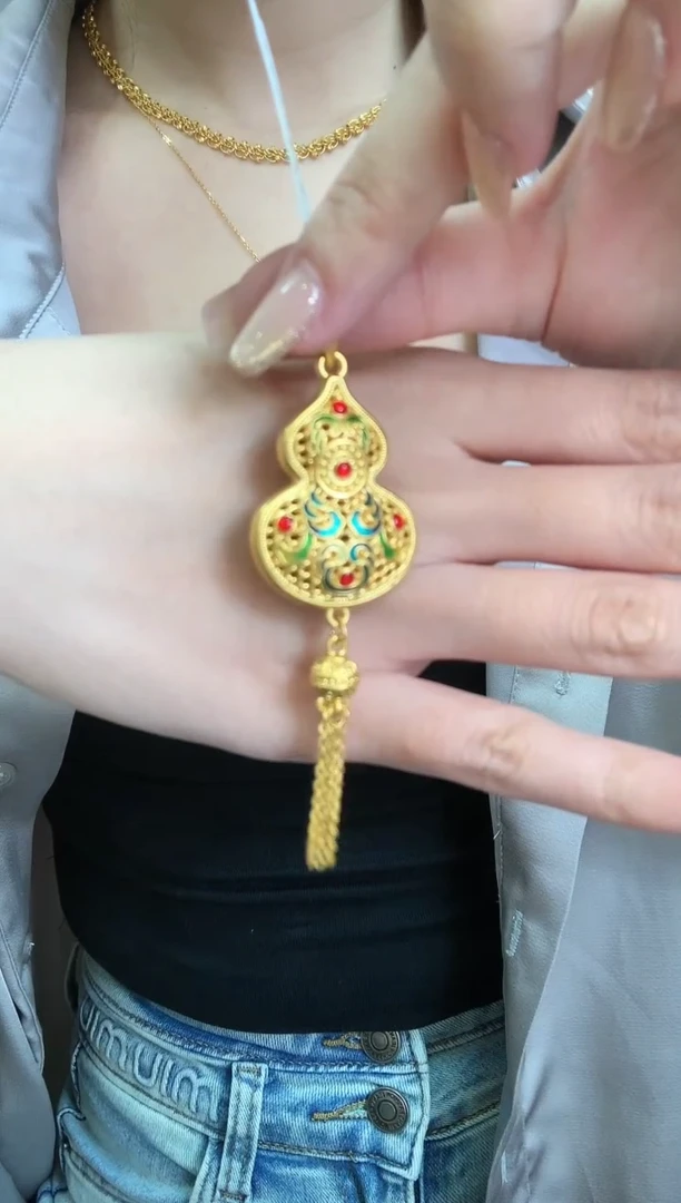 【闪购商品】定制足金吊坠(不含链)(多样性发其一)现货发