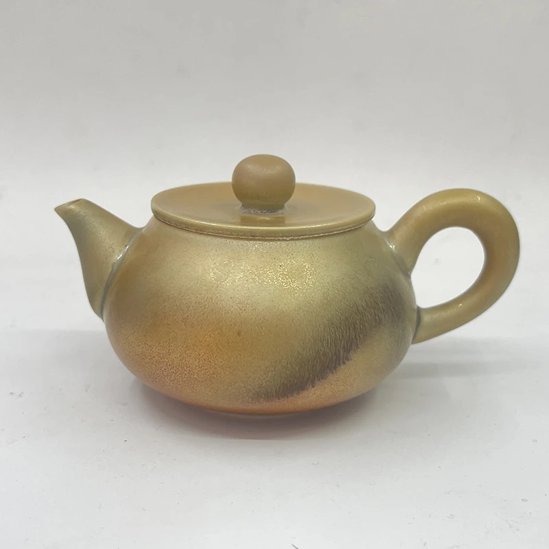 艺术家 王歌林柴烧大千彩壶 纯手工家用煮泡器泡茶壶 11256