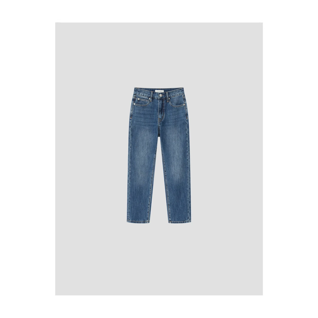 靠谱的私服【法棍裤】秋季新款sps小个子9分显瘦牛仔裤KP24015