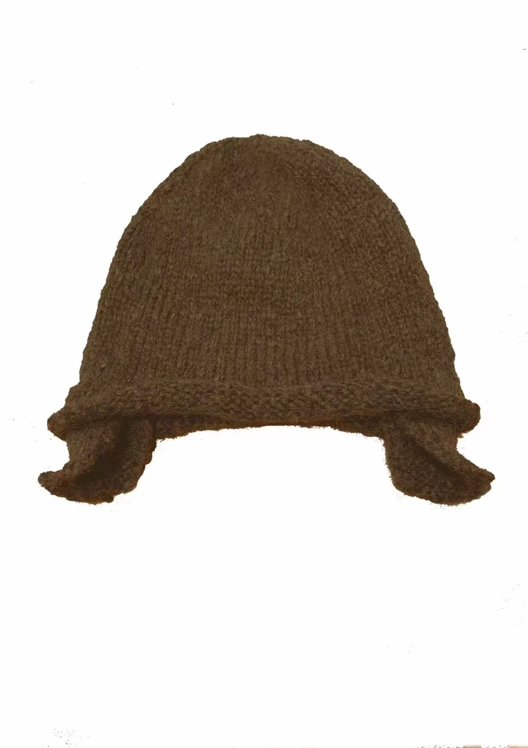 山山家-左岸迷香【针织帽子】Z24FW7207纯色时尚冬季保暖帽小众冷帽