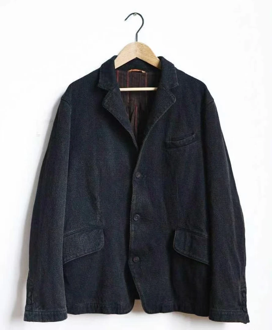 7折山山家-左岸迷香【外套】Z21FW8037短款时尚休闲春秋文艺西装