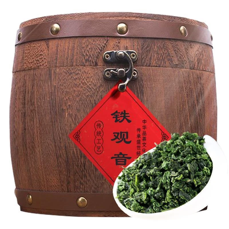 2025新茶安溪传统铁观音浓香型乌龙茶兰花香耐泡型茶叶500g礼盒装