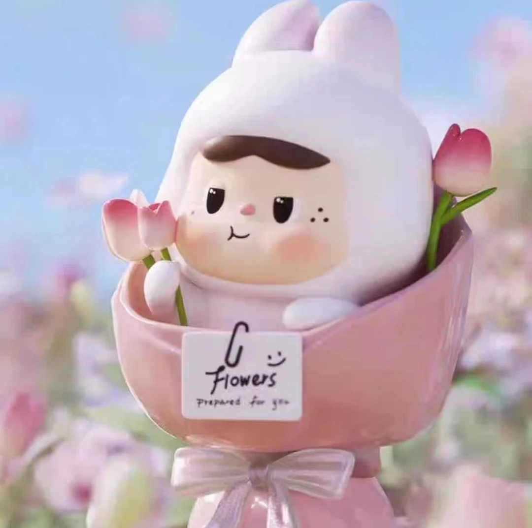 【拆盒】饱饱的春天潮玩盲盒手办女生礼物