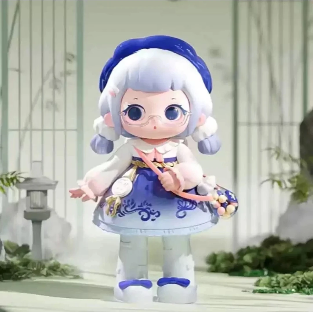 【拆盒】又梨四代入画如梦卷系列潮玩盲盒