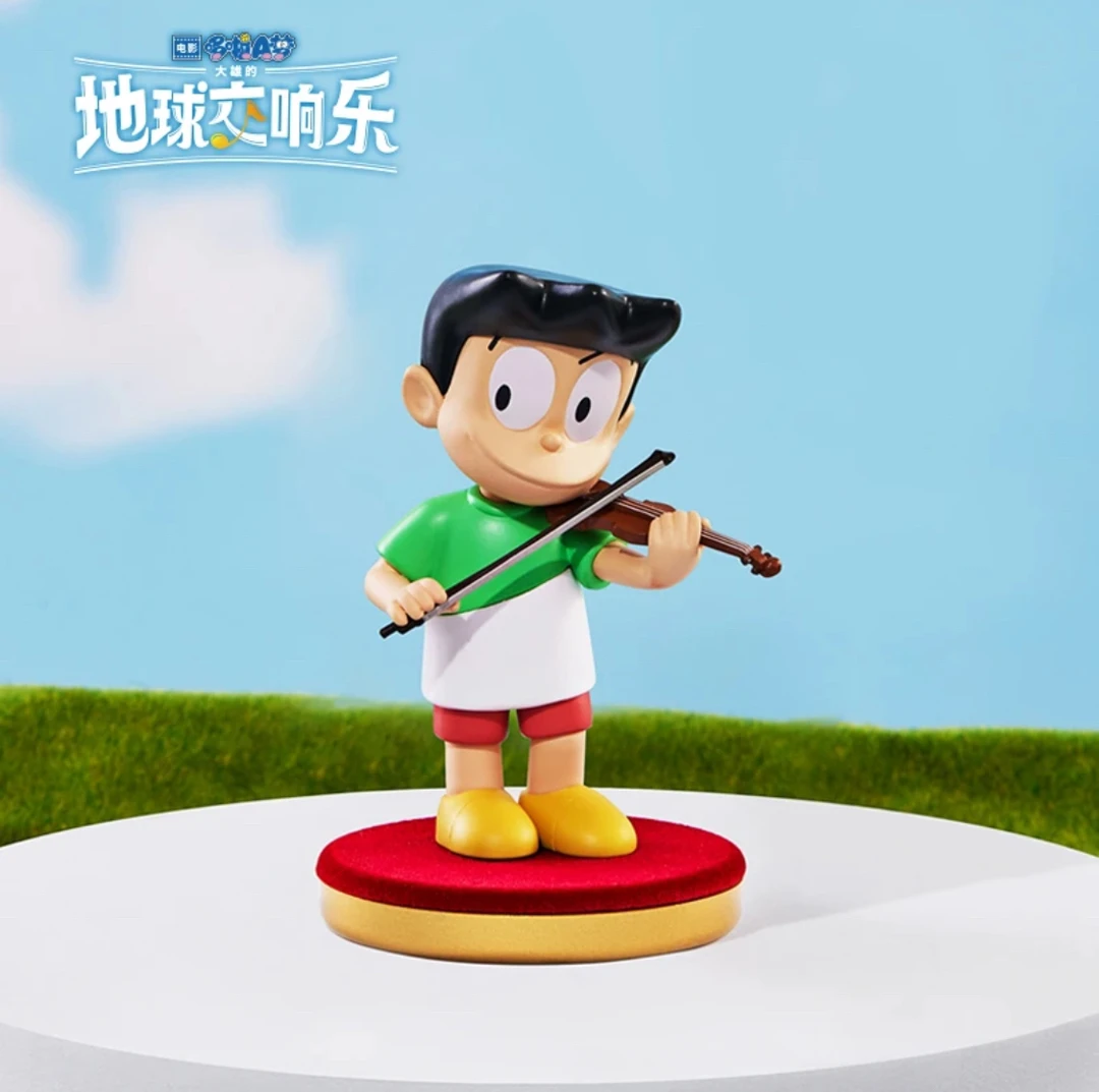 【拆盒】地球交响乐系列哆唻 A 梦潮玩盲盒手办