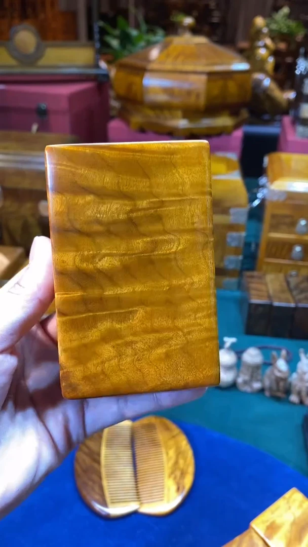 【闪购商品】金丝楠木艺小叶桢楠 粗只烟盒