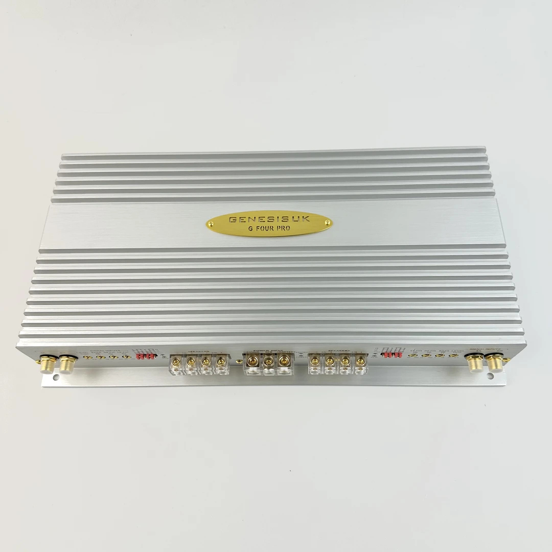 汽车音响改装英国创世纪G4pro四路发烧功放