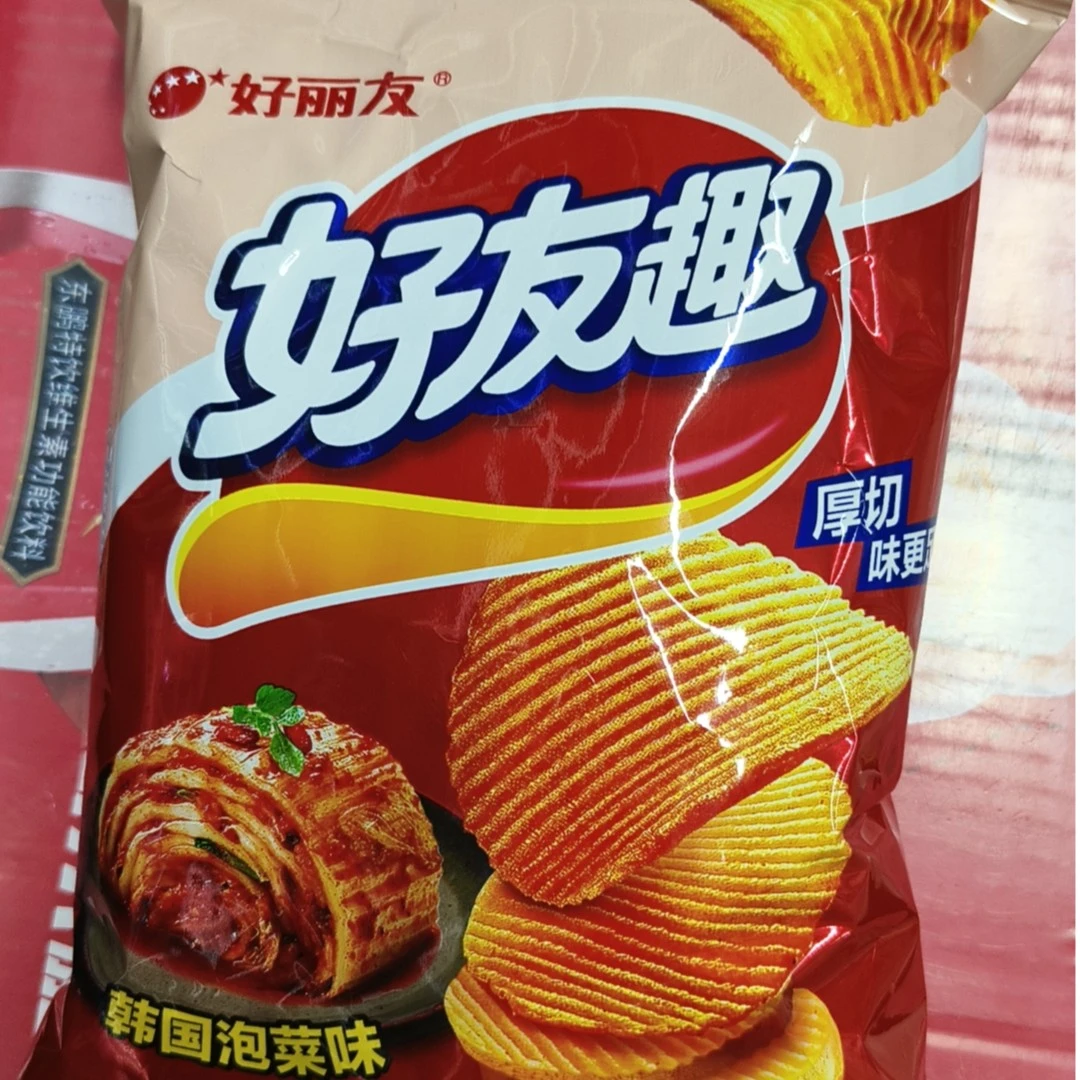 好友趣薯片韩国泡菜味