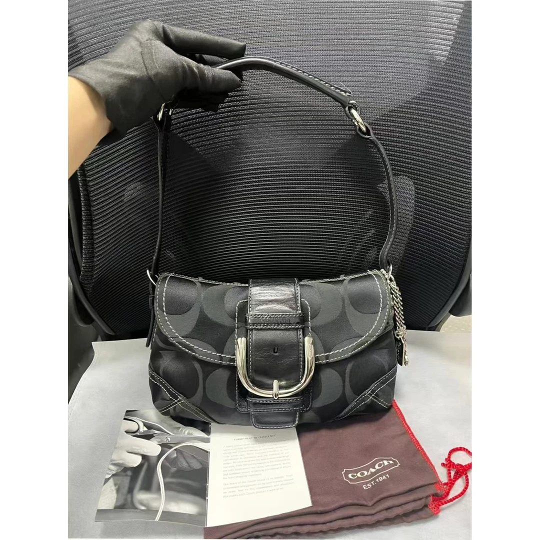 95新 COACH/蔻驰 肥肥中古/单肩包/95新/豌豆包