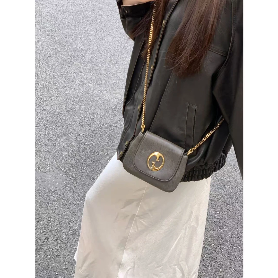 95新 GUCCI/古驰 肥肥中古/斜跨包