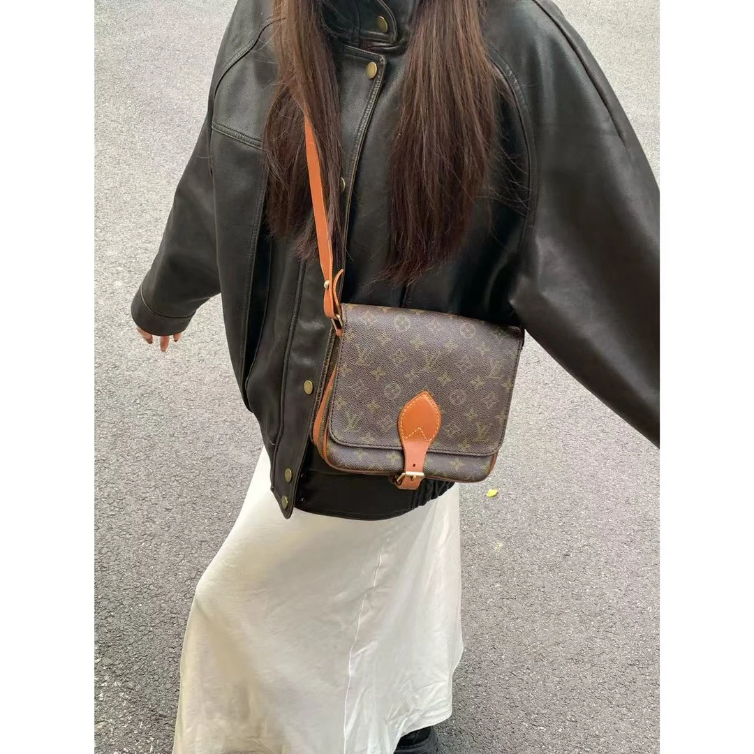 95新 LouisVuitton/路易威登 肥肥中古/马鞍包