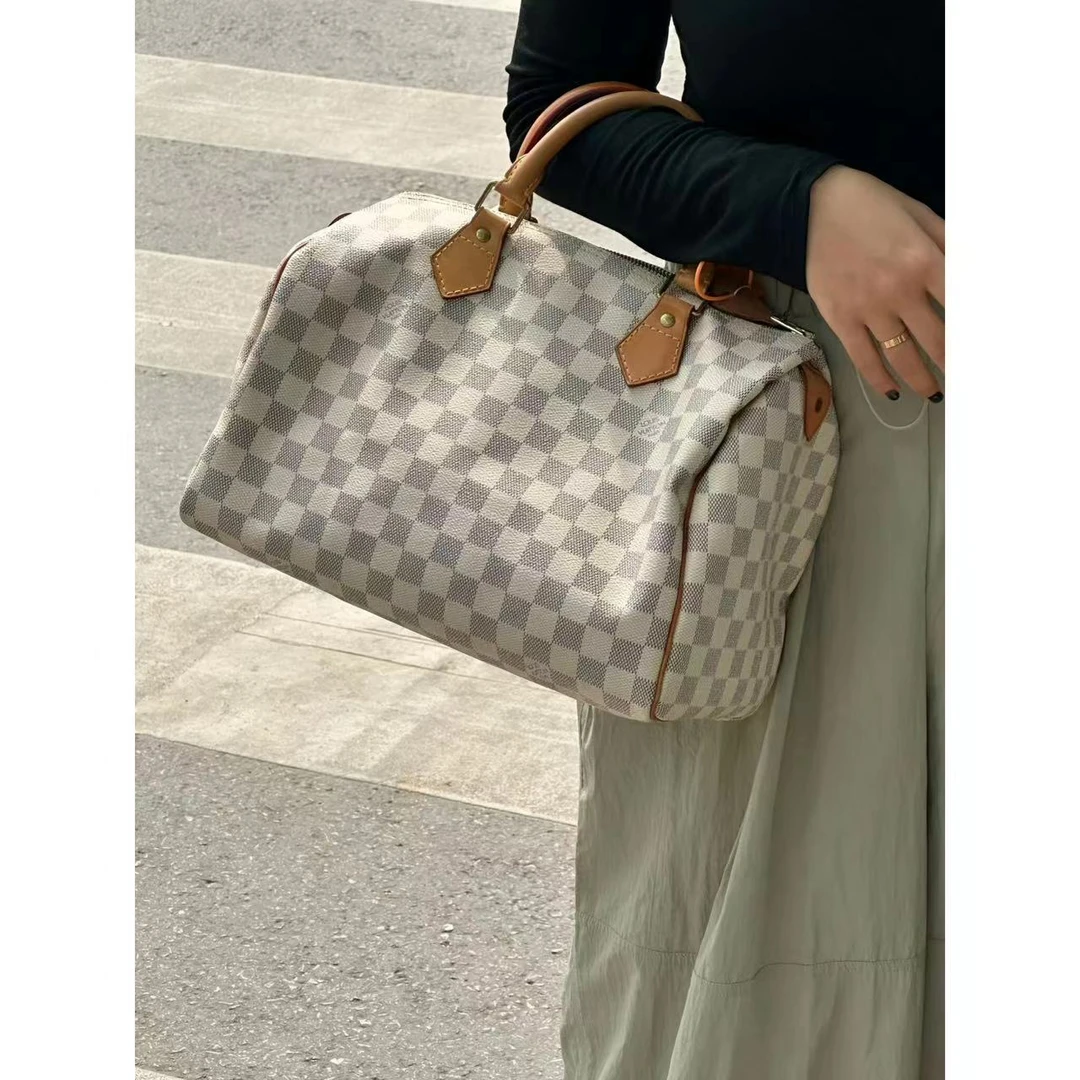 95新 LouisVuitton/路易威登 肥肥中古/speedy 30