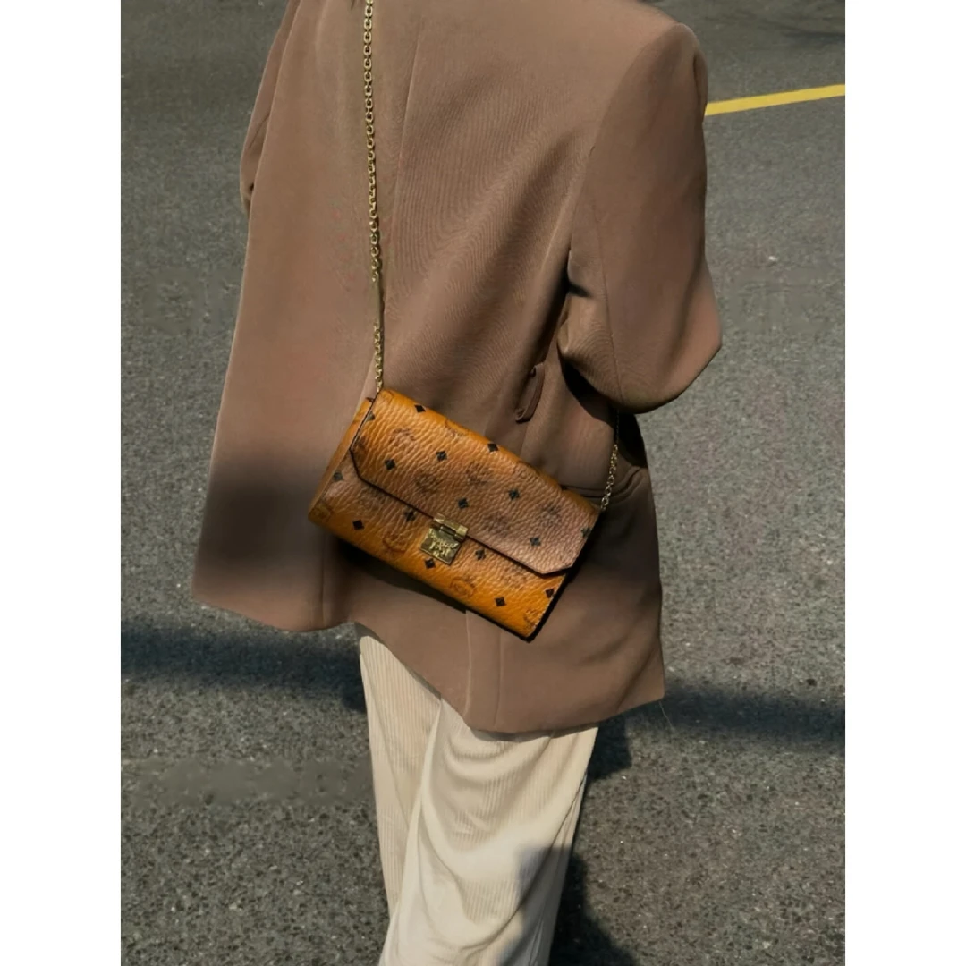 95新 MCM 肥肥中古/MCM/斜跨包/95新