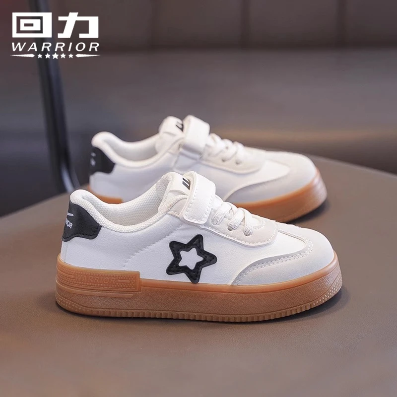 回力儿童鞋子女童板鞋小白鞋2024春秋新款男童德训鞋运动鞋潮1587