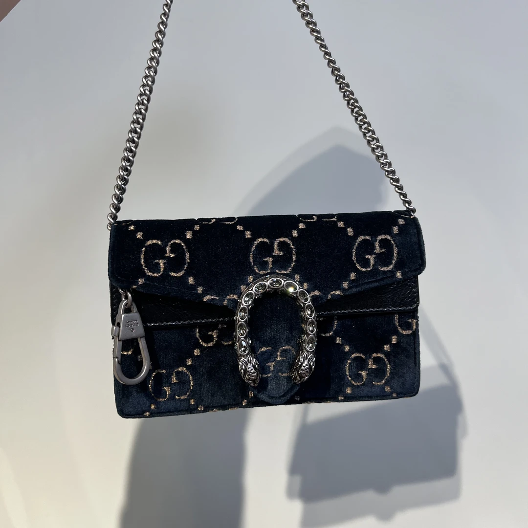 95新 GUCCI/古驰 Gucci酒神mini斜挎包