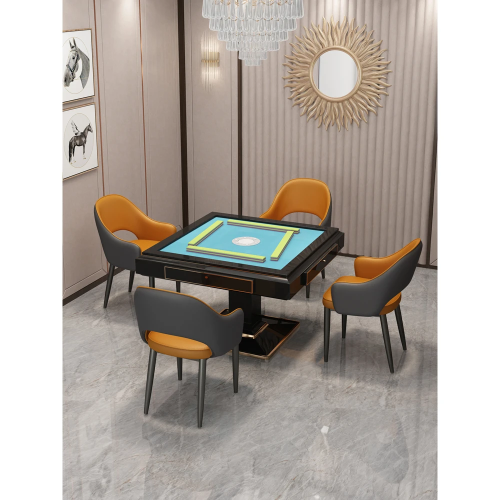 麻将椅子专用椅子电动麻将机凳子轻奢现代棋牌室椅子久坐舒服