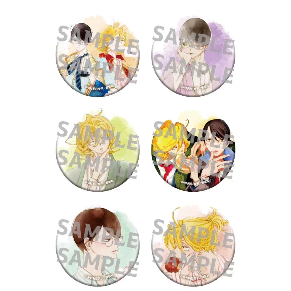 【拆盒】同级生 快闪店cafe吧唧透卡挂件杯垫 原画线稿徽章 【盲盒】