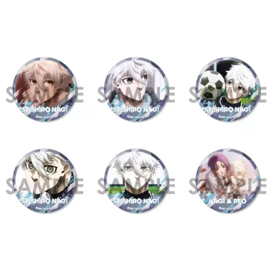 【拆盒】蓝色监狱蓝锁剧场版 Nagi 玲王个人池徽章【盲盒】