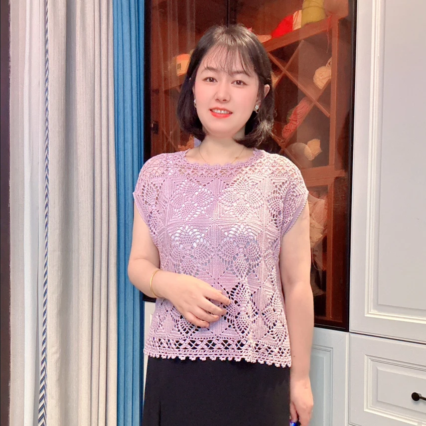 《悦夏》拼花上衣视频教程