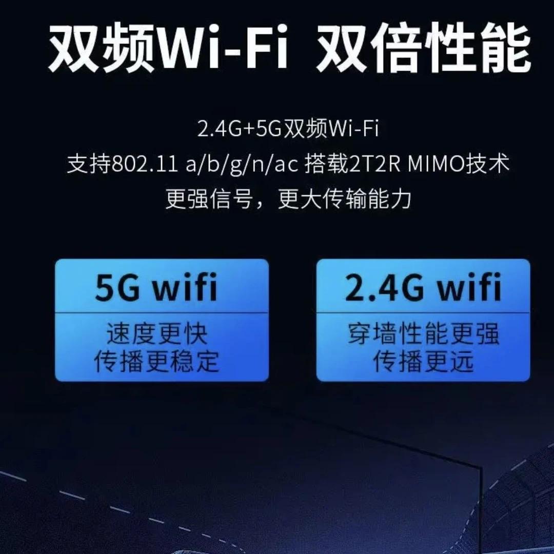 新款4K双频wifi5G安卓9.0智能蓝牙网络机顶盒超清投屏语音