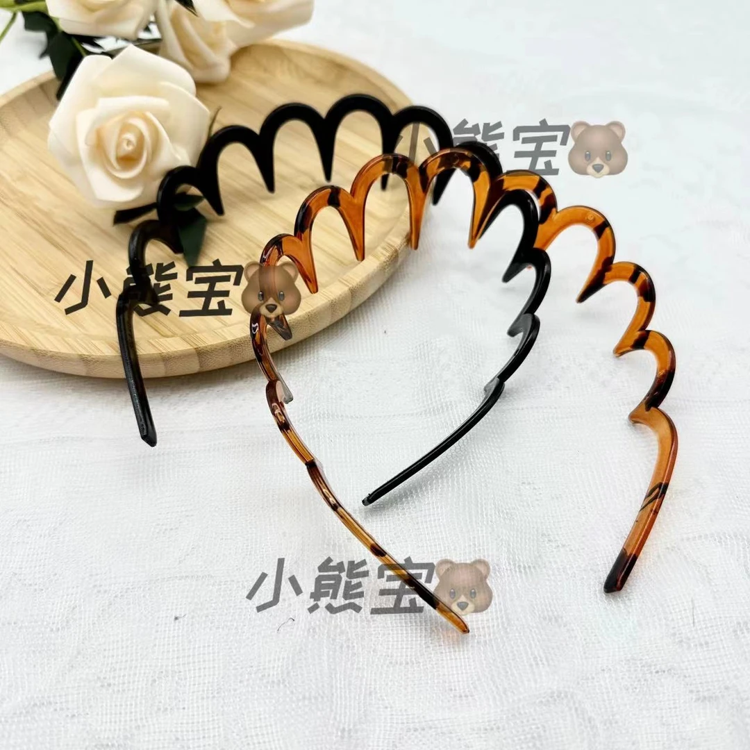 【小熊宝】两用简约碎发发箍 碎发整理神器高颅顶发箍