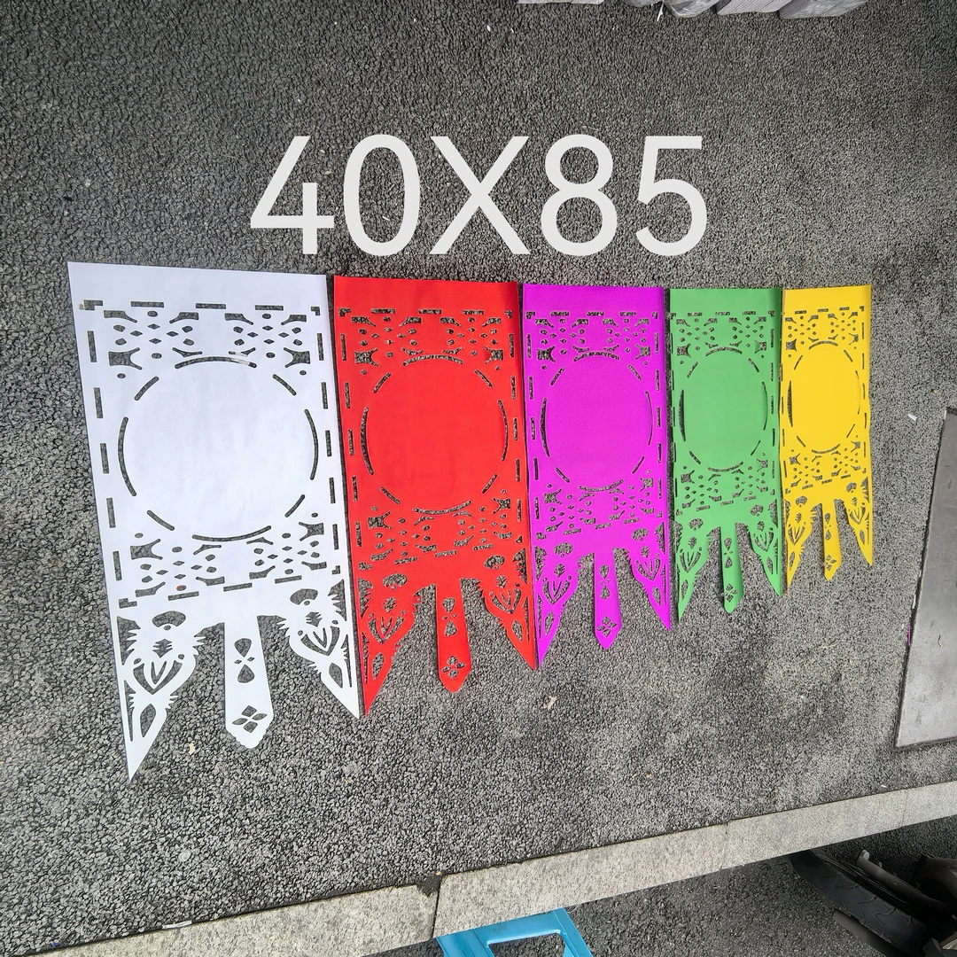 镂空吊纸剪纸60克双胶纸大的40×85。小的17×85型100张