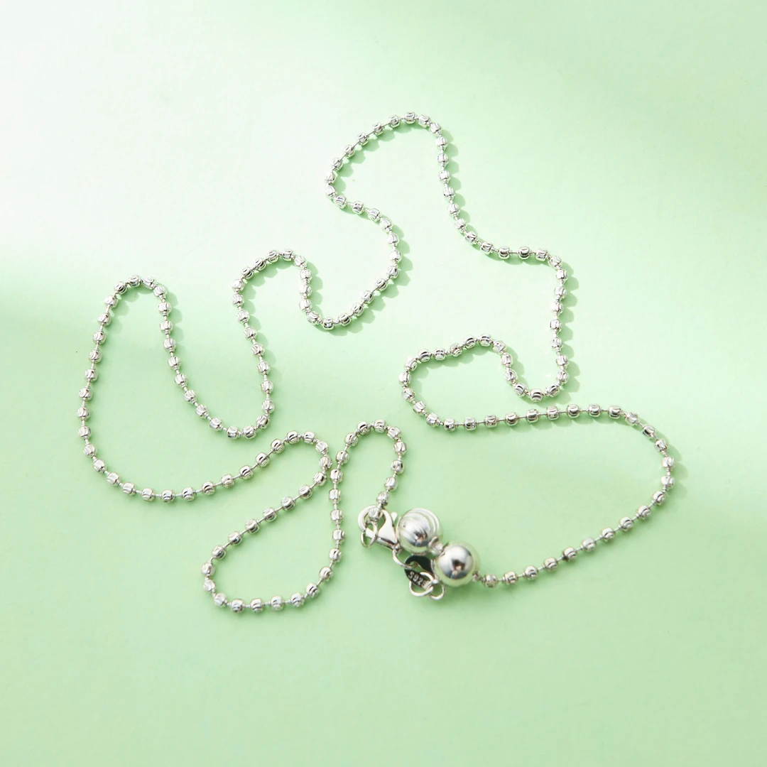 链子925银 玉美人菲菲/S925银项链约20寸