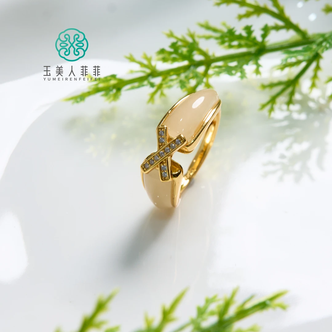 【春日珠宝】菲菲珠宝好*S925和田玉戒指