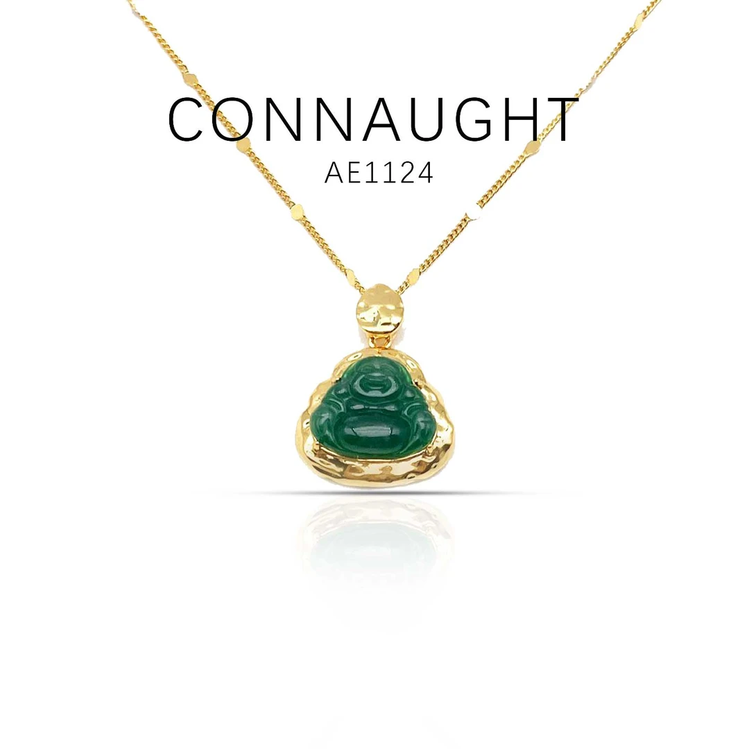翡翠佛公吊坠吊坠-AE1124