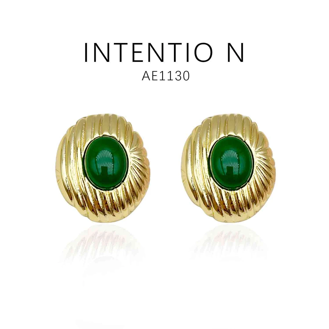 铜合金耳饰 时尚经典简约气质百搭优雅耳饰~AE1130