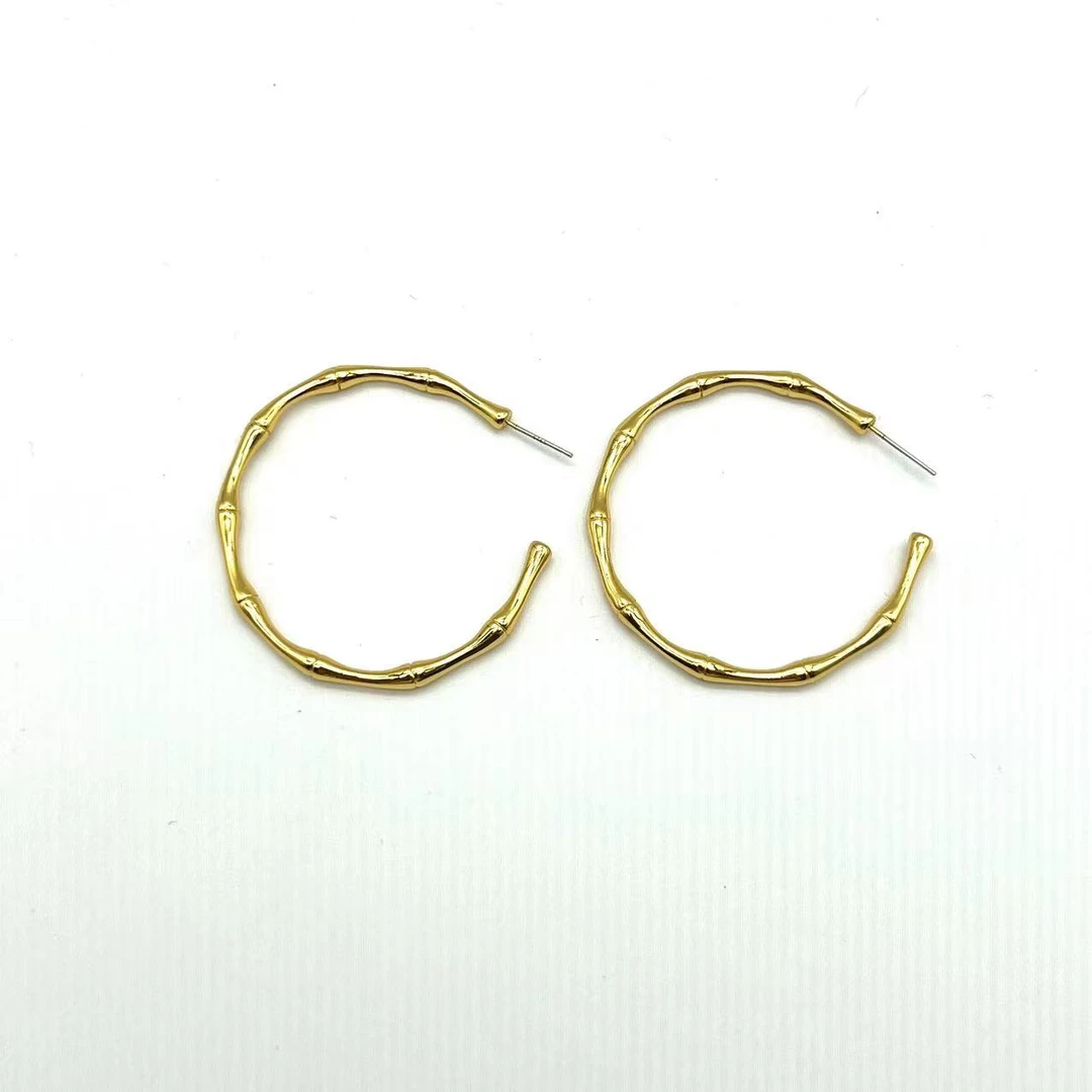 铜合金耳饰 时尚经典简约气质百搭优雅耳饰~TQ196