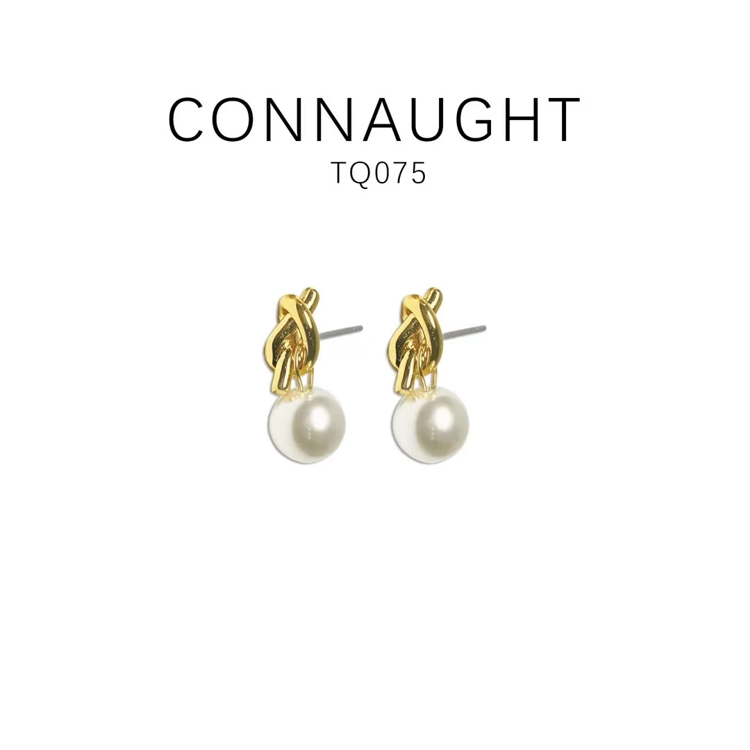 铜合金耳饰 简约大气时尚百搭款耳饰～TQ075