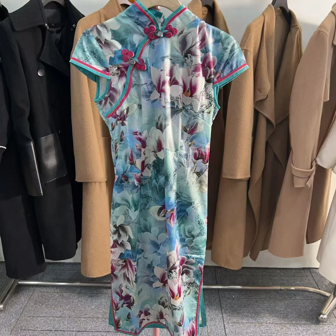 时尚百搭旗袍9708