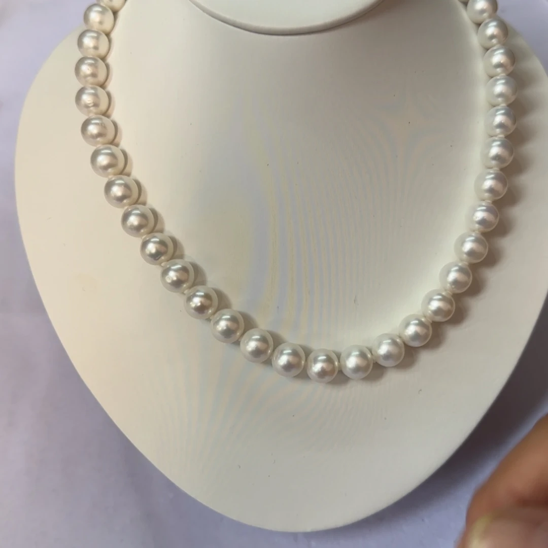 【闪购商品】淡水珍珠项链银S925镶嵌