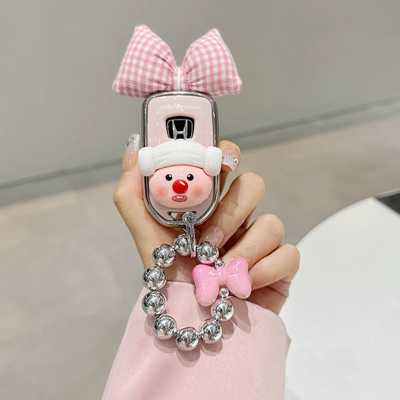 专用本田钥匙套十代思域雅阁冠道xrv车crv缤智皓影凌派飞度男女壳