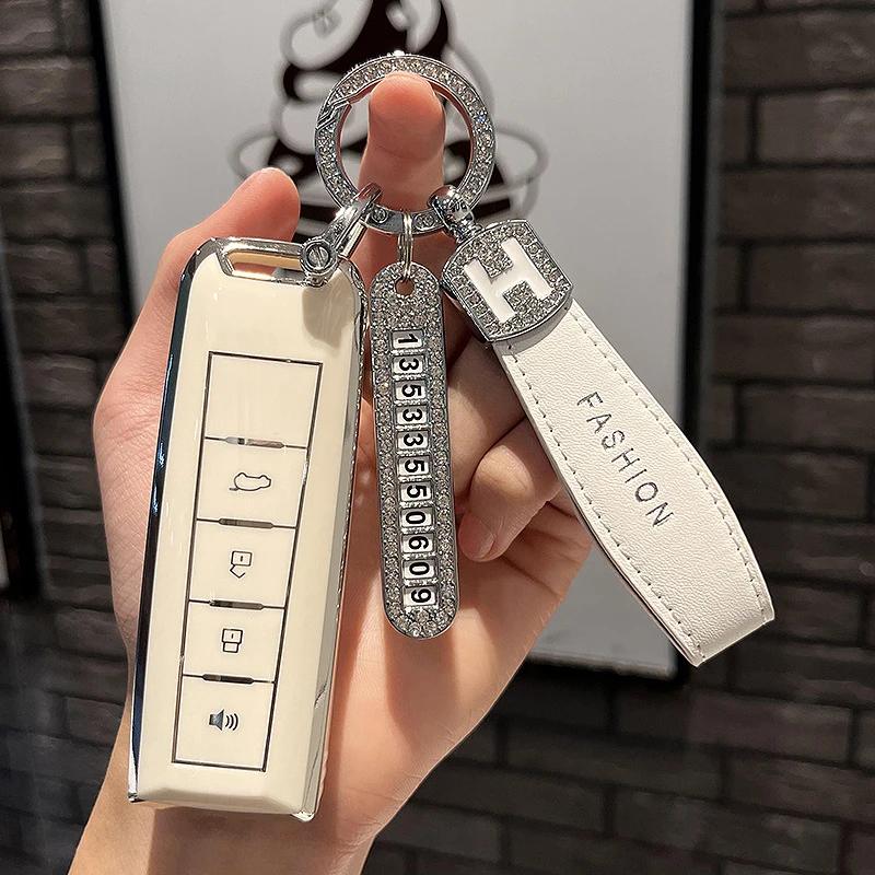 长城魏派WEY钥匙套21款vv5vv6专用坦克300/vv7摩卡玛奇朵壳扣