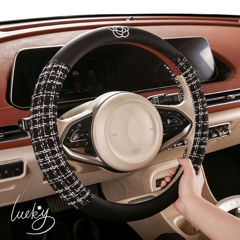 时尚四季通用汽车方向盘套适用于沃尔沃XC40 C40 S60 S90 XC60