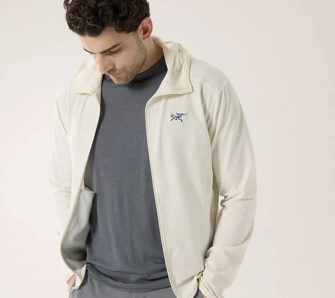 ARC'TERYX/始祖鸟 Kyanite Lightweight男士轻薄刺绣标抓绒衣外套
