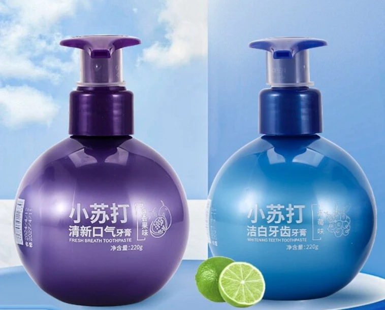 专柜正品 小苏打清新口气洁白清新调节温和洁齿牙膏
