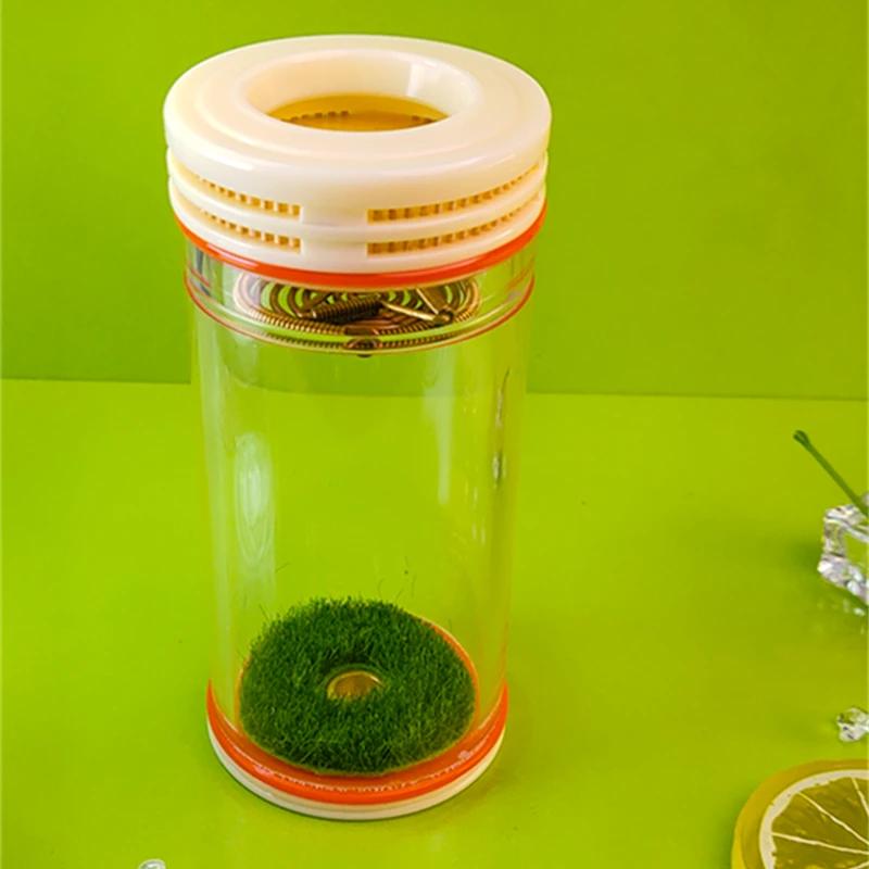 A31#生态养殖精美优选上海老谭谭沪生作品独孔双窗竹丝加高蝈蝈罐