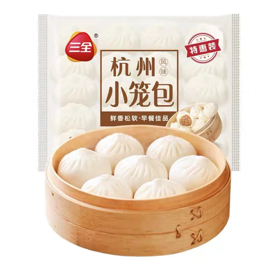 三全杭州风味小笼包400g
