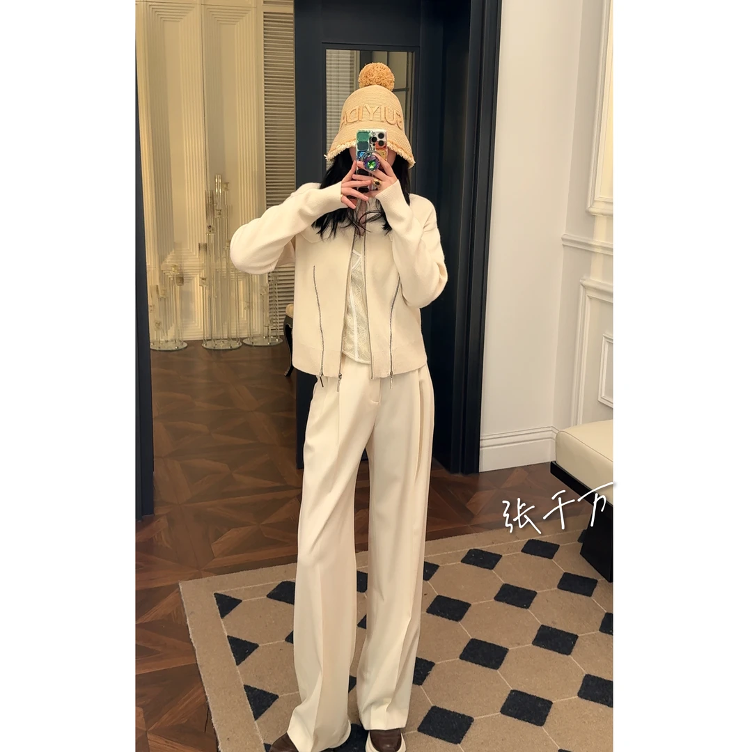 WRONG 告别专属价 // 羊毛箱型剪裁针织开衫 WP88SW751