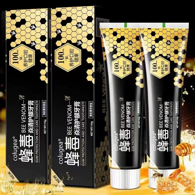 【粉丝补贴】两支 佰仲药 焱清蜂.毒牙膏110g*2