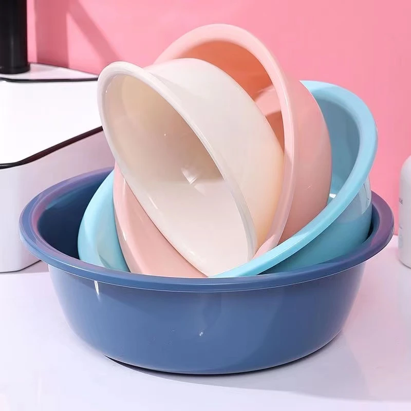 【开学季】四个装 包邮学生家用洗漱盆脸盆储物盆菜盆 尺寸看详情A