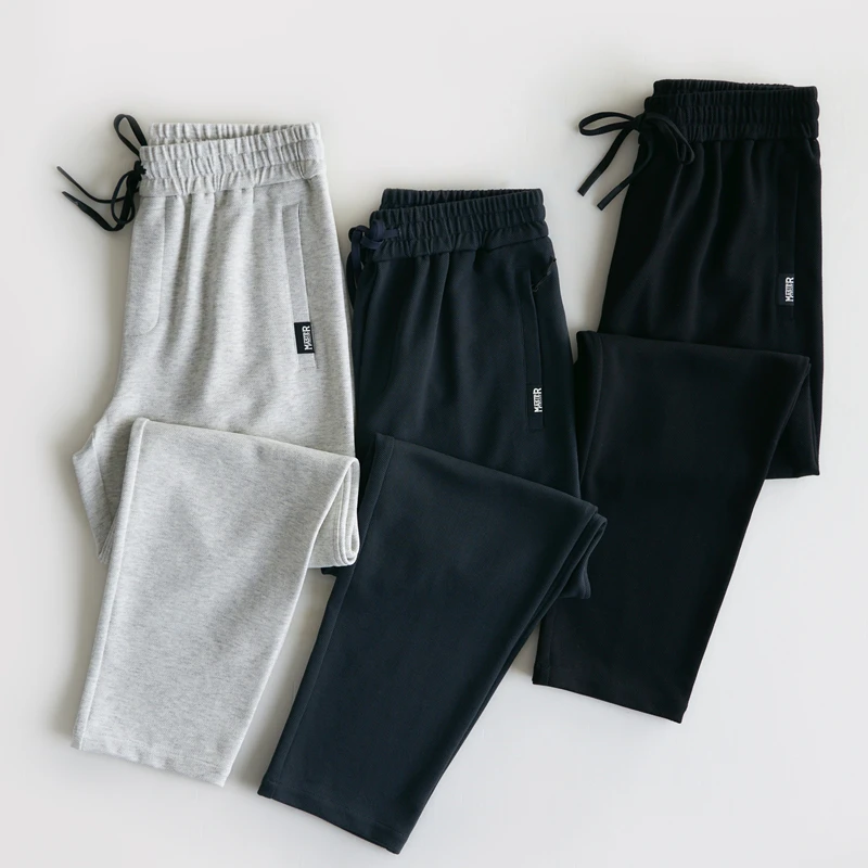 运动裤男直筒2024年秋季新款裤子休闲百搭宽松春秋弹力