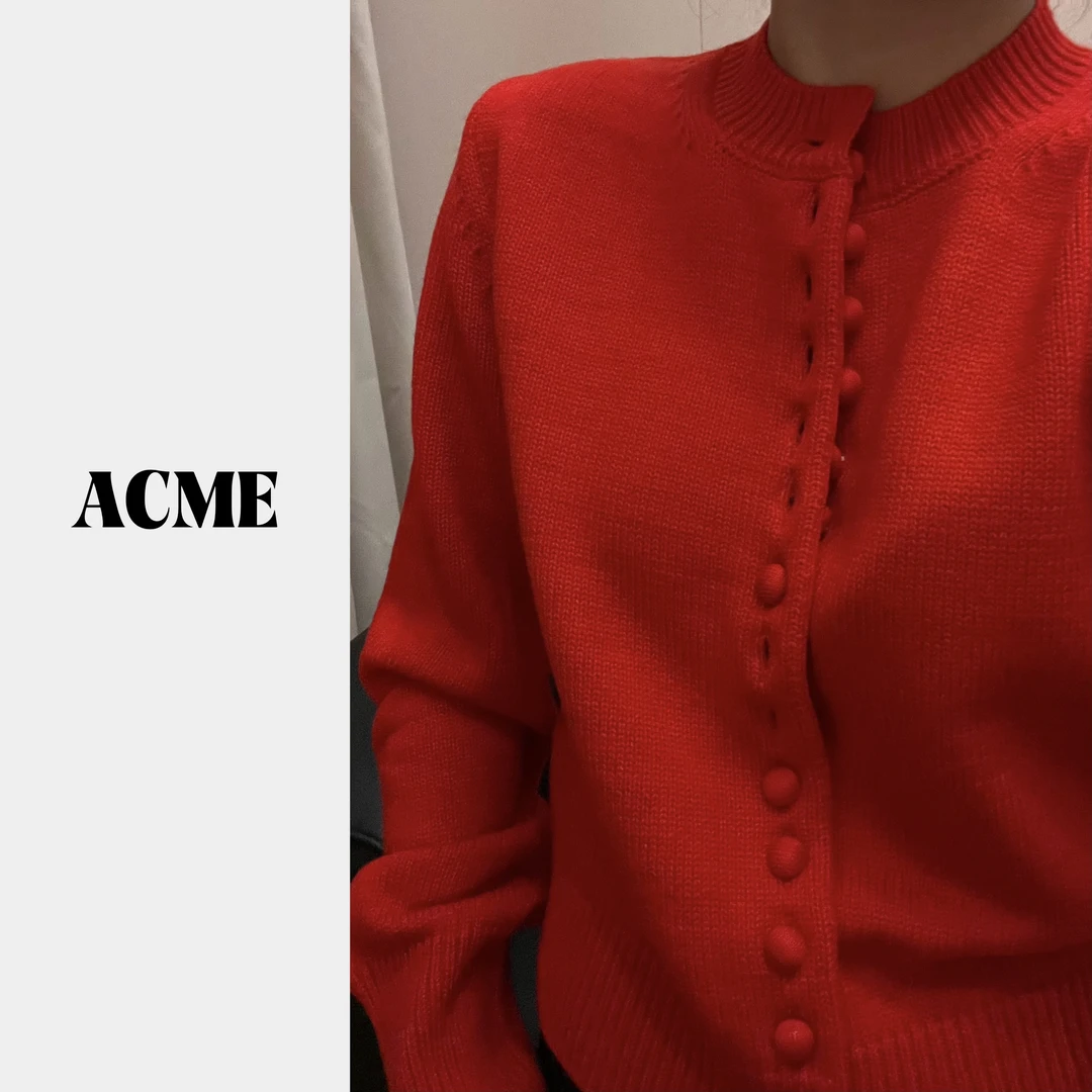 【特价】NO退换”Pr*da奢牌"羊绒质感高级经典显瘦小开衫