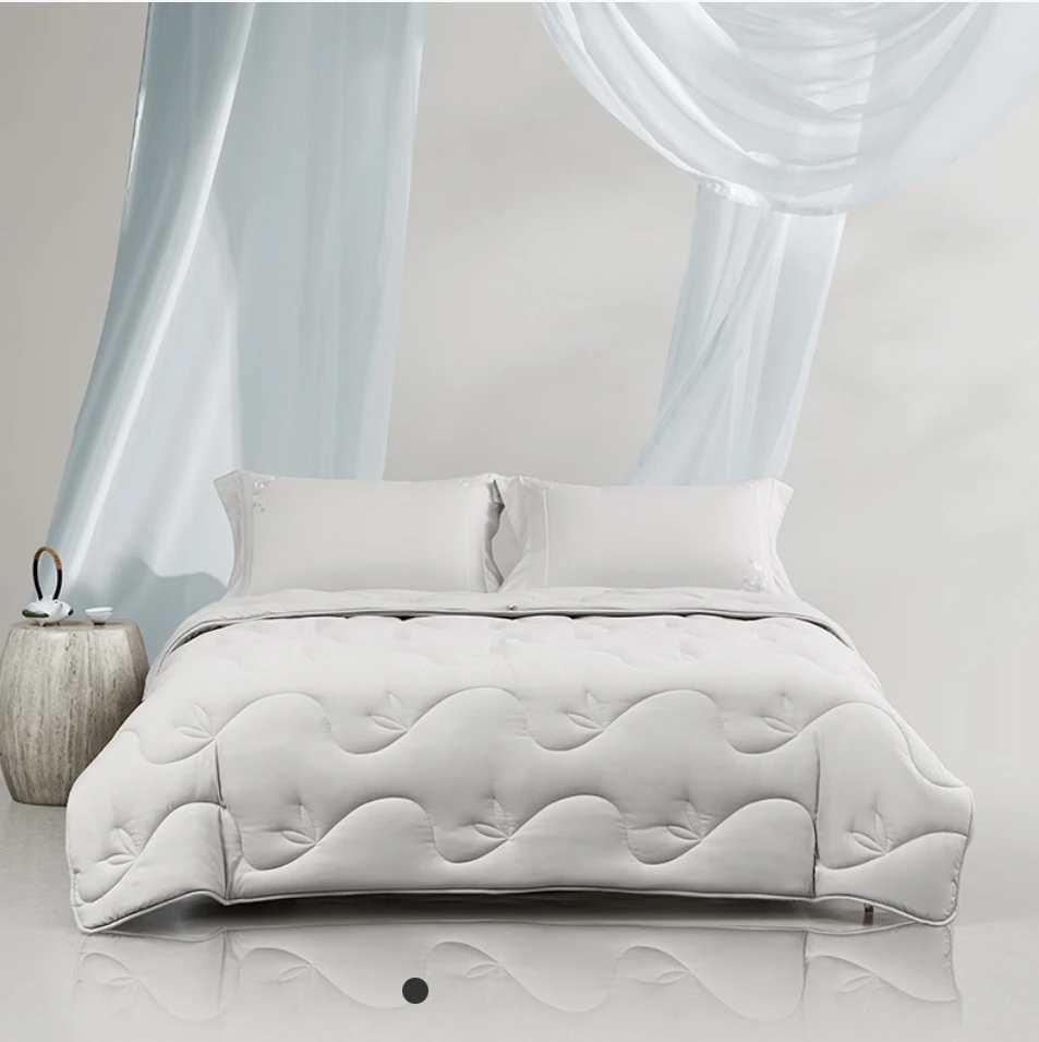 高端 东方茶叶抗菌四季被